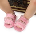 thumbnail image 6 of URMAGIC Baby Girls Sandals Soft Sole Summer Shoes Baby Flat Shoes Beach Shoes 0-18 Months, 6 of 9