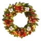 thumbnail image 5 of Las guirnaldas colgantes navideñas iluminan los adornos de coronas para la ventana de la puerta delantera de la pared FLhrweasw Nuevo, 5 of 9