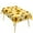 Yellow 1, variant on Nanqianyi Sunflowers Tablecloths 60 x 102 Inch Rectangle, Yellow Plaid Flower Basket Printed Polyester Fabric Waterproof Table Cloth for Kitchen Dining Room