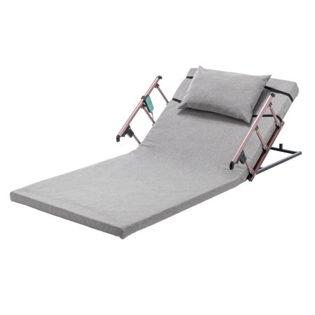 ZHICHUN Electric Adjustable Bed Backrest with Safety Rails 300lbs Capacity 4-68° Lift Angle Quiet Motor Machine Washable Cover for Elderly Pregnant Patient Mobility Care