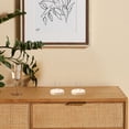 thumbnail image 4 of 2 Pcs Wooden Base Display Stand Wood Base Clay Doll Stand Beige, 4 of 6