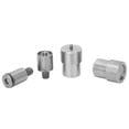 thumbnail image 4 of Molde de troquel de botón a presión de 4 piezas, kits de repuesto de acero inoxidable para 651/633/831, plateado, 4 of 8