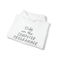 thumbnail image 4 of Computer programmer Wife Girlfriend Hoodie, Gifts, Hooded Sweatshirt, 4 of 4