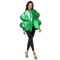 thumbnail image 3 of Seasons Green Four Leaf Clover Costume Adult, St. Patrick's Day Funny Costume, 3 of 9
