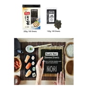 Twice Roasted and Half Cut Sushi Nori