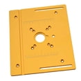 thumbnail image 4 of Placa de inserción de mesa de enrutador de aluminio, soportes deslizantes de guía, enrutador de madera CNC, placa abatible para máquina de grabado de solo plato shamjiam Insertar placa, 4 of 7