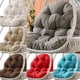 thumbnail image 2 of Columpio colgante, cojín de asiento de cesta, hamaca de huevo de balcón, almohadillas de asiento de mecedora para el hogar, Patio, jardín, salas de estar Fivean unisex, 2 of 2