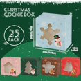 thumbnail image 4 of 25 Pack 4x4x2.5Inch Christmas Cookie Boxes, 4 of 8