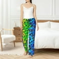 thumbnail image 4 of Balery Multicolored Butterflies Pantalones de pijama para mujer, pijamas ultraligeros, pantalones de estar por casa-XX-Large, 4 of 6