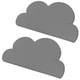 thumbnail image 3 of Mantel Individual NikouMX con Placa de Alimentación Impermeable 2 Piezas Forma de Nube, 3 of 8