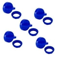 thumbnail image 1 of 5 Pack Blue Ignition Key Cover w/Nut For Polaris RZR XP 570 800 900 1000 5433534, 1 of 7