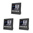 thumbnail image 3 of Advancent LCD Desktop Alarm Clock Electronic Digital Operated Calendar Home Battery Humidity Display Temperature Weather Type1 NO1 Advancent CBP061539, 3 of 6