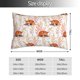 thumbnail image 2 of Balery Cute Sleepy Fox Funda de Cojín Estampada, Regalos para Mujeres, Regalos de Amor para Ella, Regalos para Novia o Esposa, Funda de Almohada-16"x24", 2 of 6