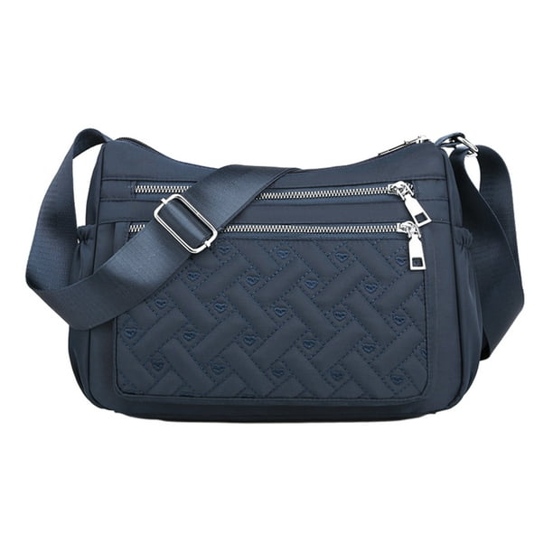 Bolsa de mensajero Minnieouse premium gran capacidad cruzada azul zafiro
