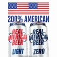 thumbnail image 5 of Real American Beer, Light American Lager Beer, Hulk Hogan WWE, 12 Pack, 12 fl oz Aluminum Cans, 4.2% ABV, 5 of 6