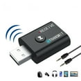 thumbnail image 1 of Bluetooth V5.0 Transmitter Receiver for TV PC iPod  2-in-1 Wireless 3.5mm Adapter (AptX Low Latency), 1 of 9