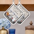 thumbnail image 2 of Beige Chef Gourmet Pot Holders for Kitchen Heatproof Potholder, 4 Pack Black White Plaid Kitchen Cook Hot Pads Multipurpose Oven Pads Cloth Potholders Trivet for Cooking and Baking, 2 of 8