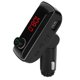 thumbnail image 5 of Transmisor FM Adaptador de coche BT 5.0 Luz ambiental Llamadas manos libres Formato MP3 WAV Música Carga USB Cargador de coche F12, 5 of 14