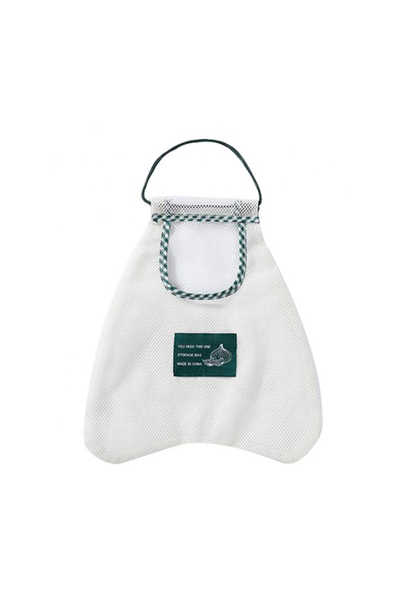 Kitchen Fruit And Vegetable Storage Mesh Bag Household Multi-Purpose Fruit Wall Hanging Bag Can Hang Onion Garlic Storage Bag