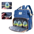 thumbnail image 3 of Mochila pañalera con cuna plegable y cambiador MUYTU Mochila pañalera convertible en cuna cambiador, 3 of 5