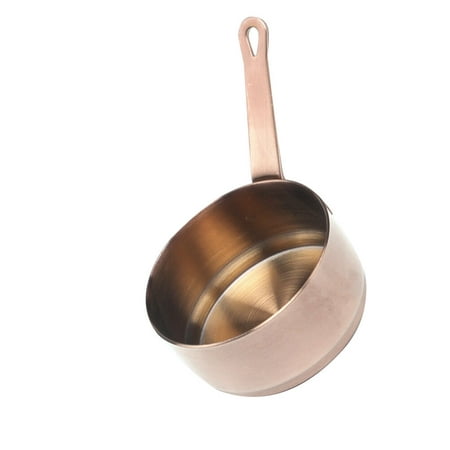 

50ML Stainless Steel Seasoning Bowl Practical Sauce Bowl Convenient Household Condiment Bowl for Home Restaurant (Rose Golden Small)