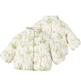 thumbnail image 7 of Esaierr Baby Newborn Girls down Cotton Jacket Coats Toddler Buttons down Coats Thickened Cotton Jacket Thickening Snowsuit Winter Coats Outerwear for 6 Months-5 Years, 7 of 7