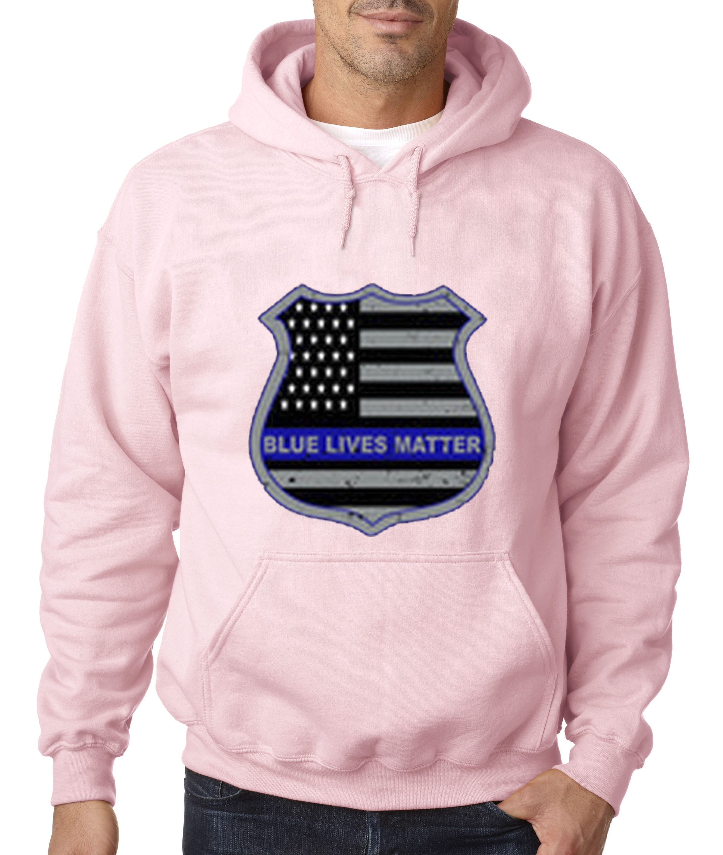 blue lives matter hoodie
