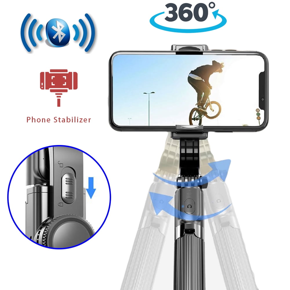 Handheld Smartphone Video Stabilizer Tripod Stand SmoothShot & Auto Calibrate 