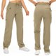 thumbnail image 2 of Pantalones de senderismo Toomett 6608 para mujer, secado rápido, UPF 50+, color caqui L, 2 of 8