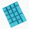 thumbnail image 1 of Juego de teclas decorativas PBT perfecl para teclado mecánico Cherry 17 teclas azules, 1 of 3