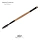 thumbnail image 1 of Pinceles de maquillaje, kit de maquillaje Duo Brow Makeup Brush Mango de madera Pinceles de cejas de doble cara Pinceles planos y angulares Pincel de maquillaje, 1 of 3