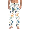 thumbnail image 7 of FORMRS Mens Pajama Pants with Pockets Sleepwear Lounge Bottoms Sizes S-2XL, Dinosaur Pattern, 7 of 7
