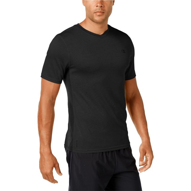 Camiseta básica Champion Heather Cuello en V Negro XL