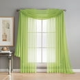 thumbnail image 2 of Diamond Sheer Voile Curtain Panels, 2 of 5