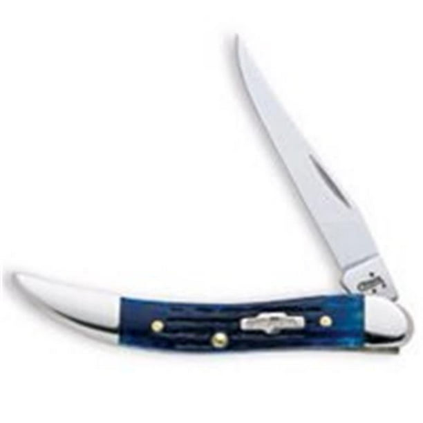 Case Pocket Knives 2804 Blue Bone 1 Blade Case Knife