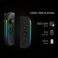 thumbnail image 3 of Recambio para mando Switch. Mando inalámbrico compatible con Switch OLED y Switch, con capturas de pantalla, activación, control de movimiento, doble vibración e iluminación RGB, 3 of 7