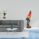 thumbnail image 2 of Estatua Creativa De Animal Para Mesa, Chimenea, Entrada, Estante, Regalo De Cumpleaños, Escultura De Rana Loro, Decoración De Escritorio, Recuerdo, Adorno De Jardín Para Dormitorio, Porche,, 2 of 8