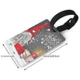 thumbnail image 4 of Balery Traditional Scandinavian Dwarf Print Durable Luggage Tags with Secure Strap, Personalized Travel ID Tags for Suitcases, Bags, and Backpacks - Easy Identification for Men and Women, 4 of 8