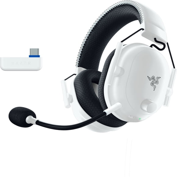 Razer BlackShark V2 Pro pour PlayStation – Console Sans Fil Casque d'Esports - Blanc - Emballage NASA + AP