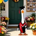 thumbnail image 5 of Sruoe Graduation Porch Goose Outfits, 23" Porch Goose Clothes for Lawn Yard and Patio Decoration, Lawn Goose Clothing for Cement Goose Lawn Goose Outfit, Garden Goose Costume, 5 of 6
