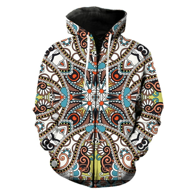 Sudadera con capucha de manga larga con cremallera para hombre, estilo ucraniano, estilo hip hop, primavera de 2024, gran oferta, informal, de gran tamaño, divertida, con estampado 3D, unisex, para ad