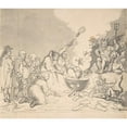thumbnail image 3 of Thomas Rowlandson 14x12 Black Modern Framed Museum Art Print Titled - A Charm for Democracy, Reviewed, Analyzed, and Destroyed January 1, 1799 (1799), 3 of 5
