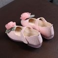 thumbnail image 4 of Kiplyki New Arrivals Toddler Shoes Infant Kids Girls Lace Floral Leather Princess Sandals, 4 of 8