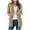 Beige, variant on Dellytop Womens Cable Knit Button Down Cardigan Sweaters