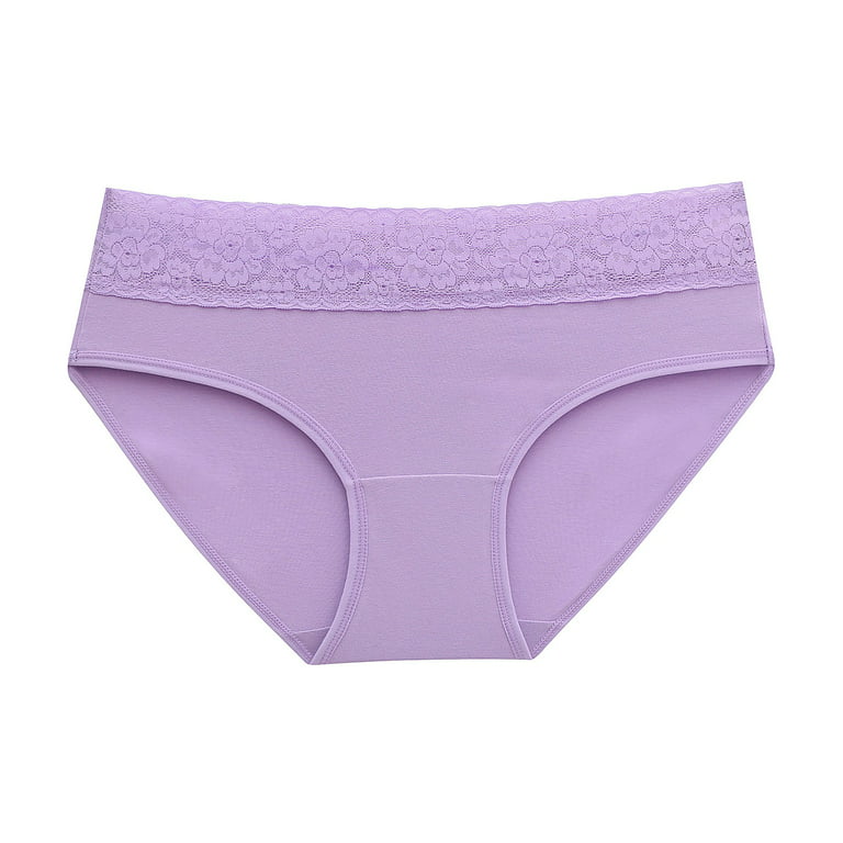 CLZOUD Plus Size Cheeky Panties Knitting Cotton Womens Underwear