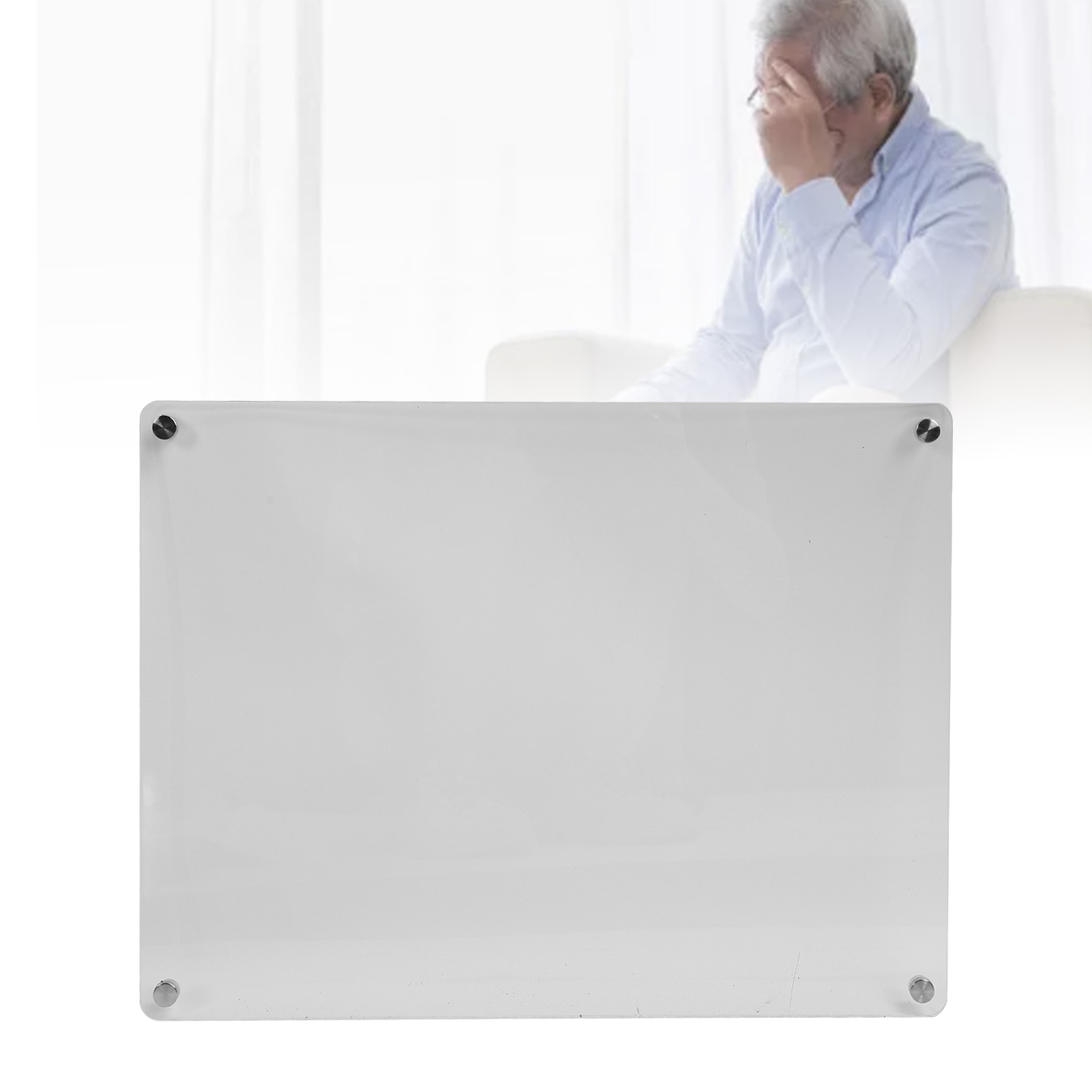 Fridge Whiteboard With 6 Markers and Erase Refrigerator Dry Erase Board