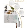 thumbnail image 2 of Teal Black Dandelion Table Cloth, Vintage Watercolor Floral Waterproof Tablecloth for Square Tables, Reusable Washable Fabric Table Cover for Restaurant Kitchen Dining Tables 60"x60", 2 of 6