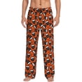 thumbnail image 2 of Picia Owls And Boo Mens Soft Woven Cotton Elastic Waistband Sleep Pajama Pant Lounge Sleep Pant With Pockets And Drawstring-Small, 2 of 9