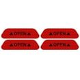 thumbnail image 5 of funtasica 2x4Pcs Reflective Tape Car Door Opening Stickers Decal for Vehicles Automotive , Red, 4 Pcs, 5 of 8