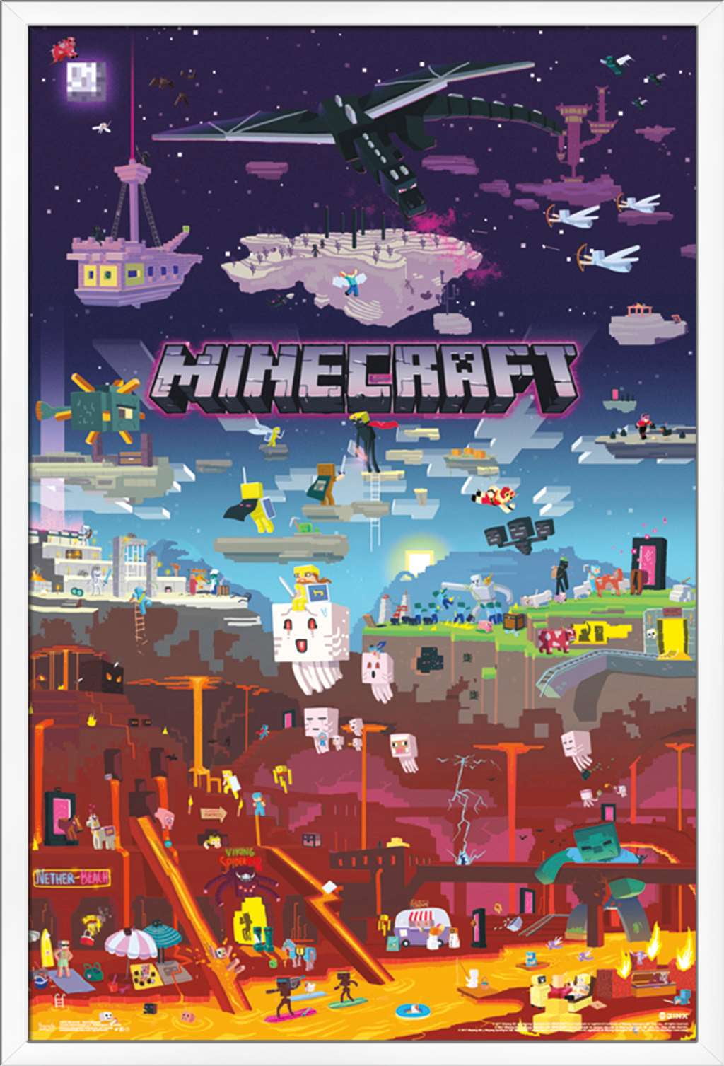 Minecraft World Beyond Poster Walmart Com Walmart Com Minecraft World Beyond Poster Walmart Com Walmart Com